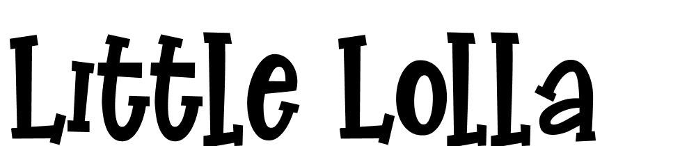 little_lolla font family download free