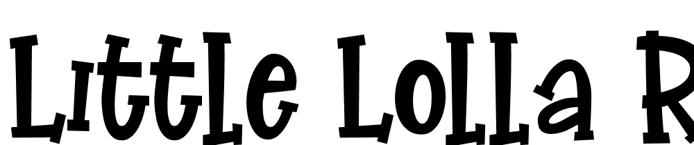 Little-Lolla-Regular font family download free