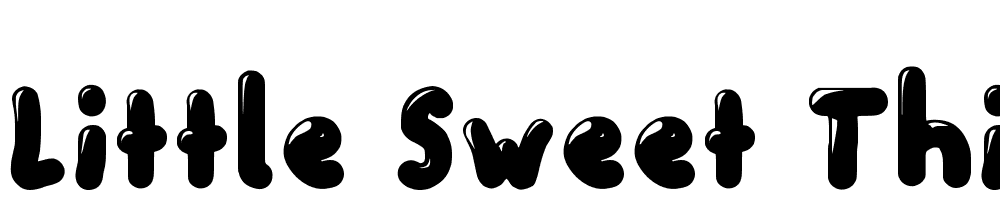 Little-Sweet-Thing-Regular font family download free