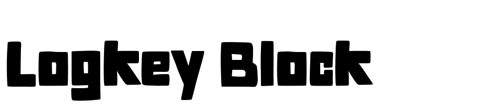 logkey_block font family download free