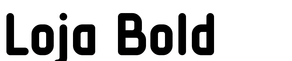 Loja-Bold font family download free