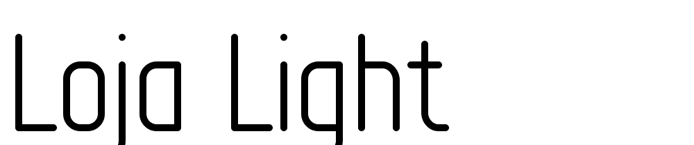 Loja-Light font family download free