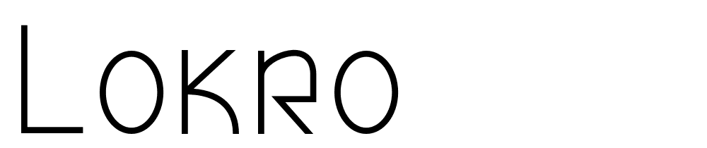 lokro font family download free