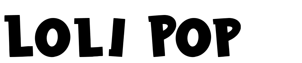 Loli-Pop font family download free