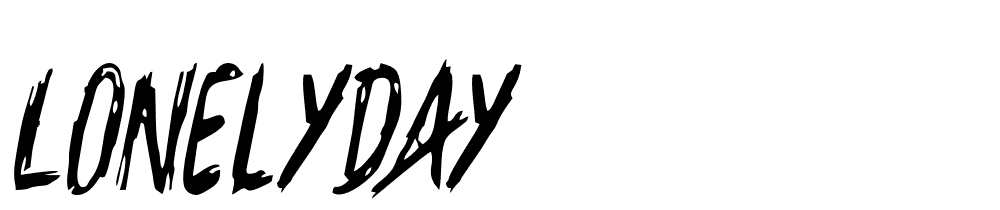 lonelyday font family download free