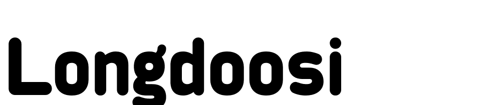 longdoosi font family download free