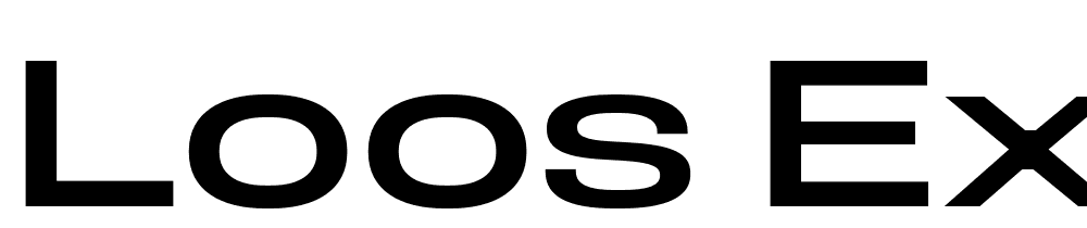 Loos font Full Family Free [Download Now]