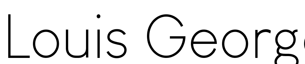 louis-george-cafe font family download free