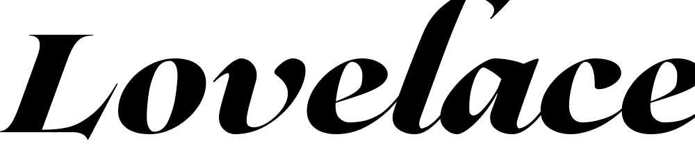 Lovelace Script Trial font family download free