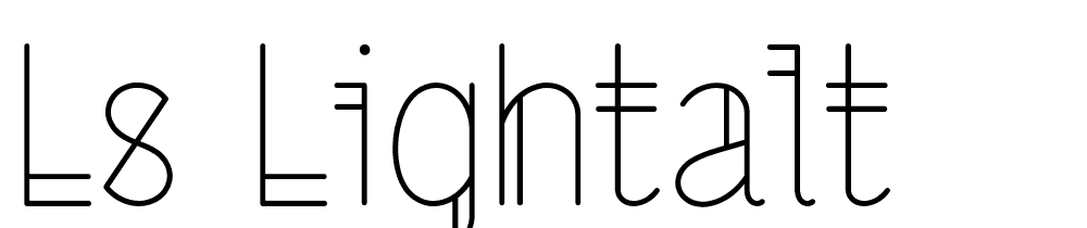 LS-LightAlt font family download free