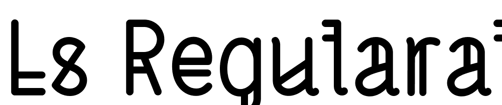 LS-RegularAlt font family download free