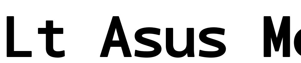 LT-Asus-Mono-Bold font family download free