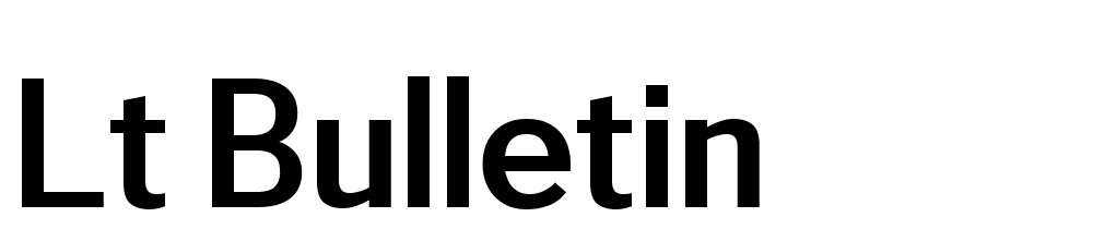 lt-bulletin font family download free