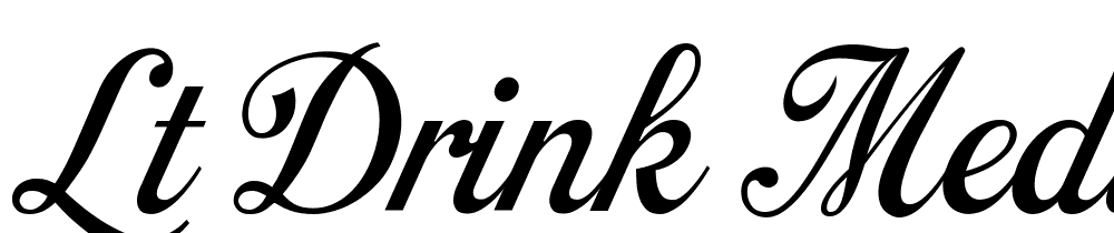 LT-Drink-Medium font family download free