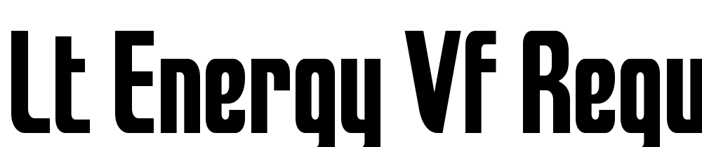 LT-Energy-VF-Regular font family download free