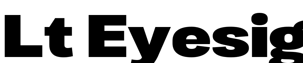 LT-Eyesight-Black-ExtExp font family download free