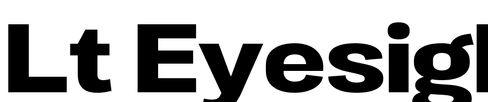 LT-Eyesight-Bold-Extra-Expanded font family download free