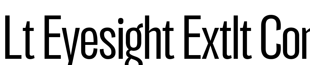 LT-Eyesight-ExtLt-Cond font family download free