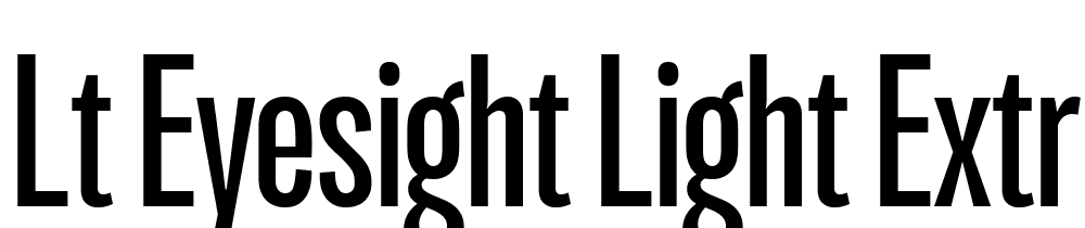 LT-Eyesight-Light-ExtraCond font family download free