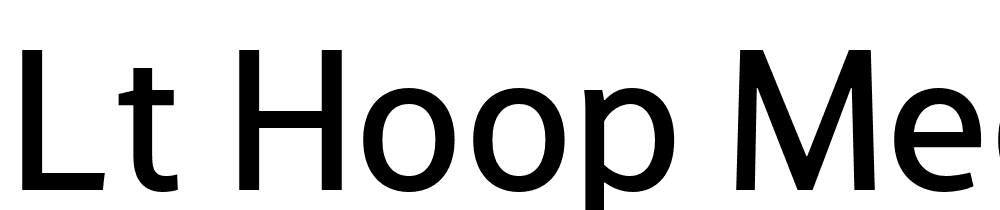 LT-Hoop-Medium font family download free