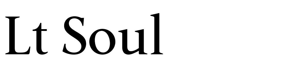 lt-soul font family download free