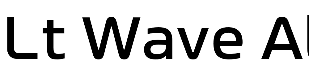 LT-Wave-Alt-Medium font family download free