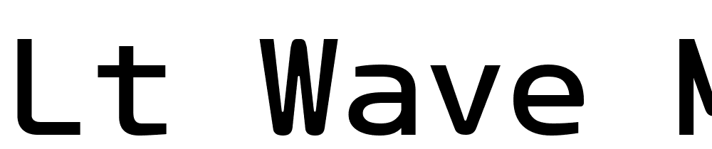 LT-Wave-Mono font family download free