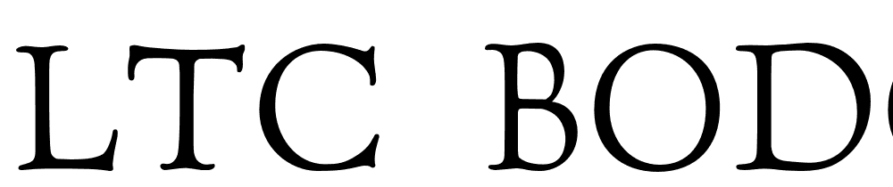 Ltc Bodoni font family download free