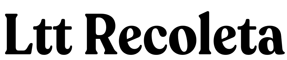 Ltt Recoleta font family download free