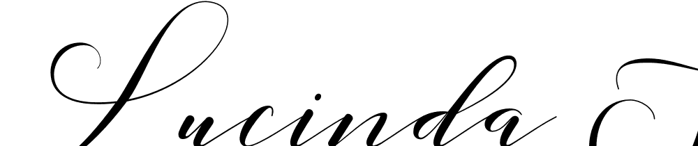 Lucinda Script font family download free