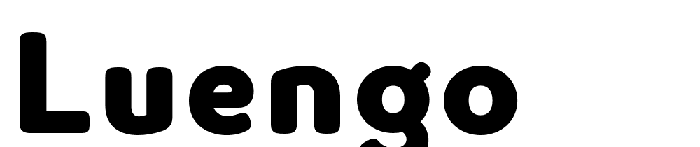 Luengo font family download free