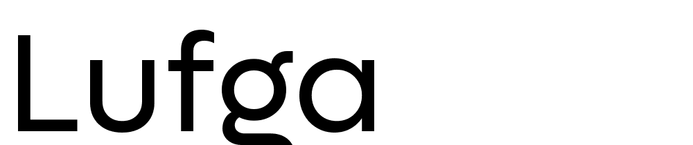 lufga font family download free