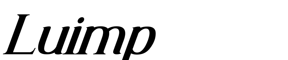 luimp font family download free