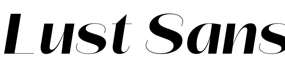 Lust-Sans-Bold-Italic font family download free