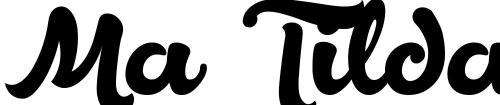 ma-tilda-light-WebFont font family download free