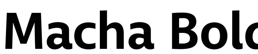 Macha font Full Family Free [Download Now]