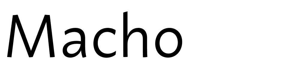 Macho font Full Family Free [Download Now]