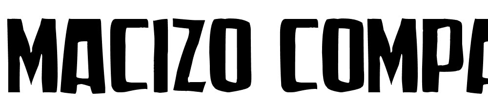 Macizo-Company font family download free