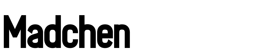 Madchen font family download free