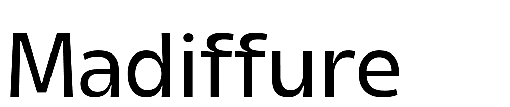 madiffure font family download free