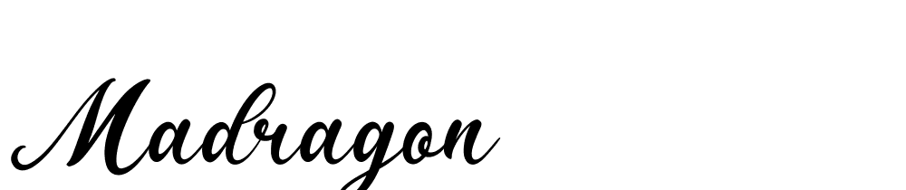 Madragon font family download free