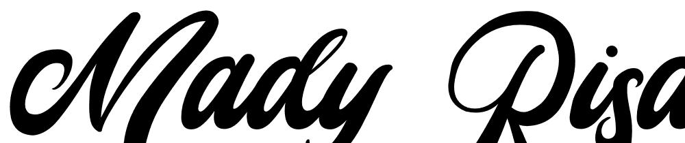 Mady-Risaw font family download free