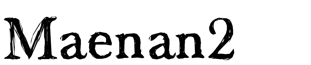 maenan2 font family download free