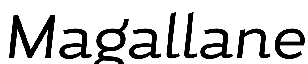 Magallanes-Regular-It font family download free