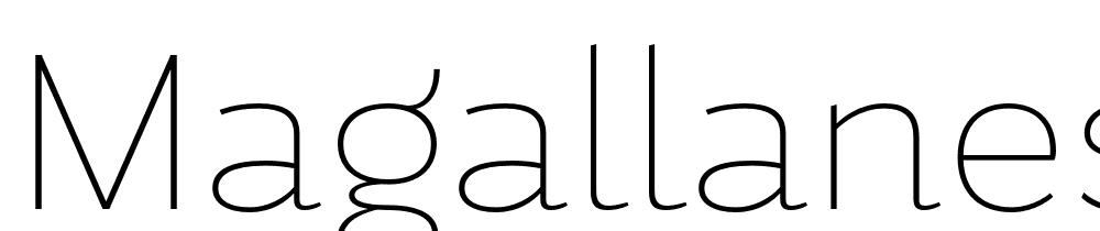 Magallanes-UltraLight font family download free