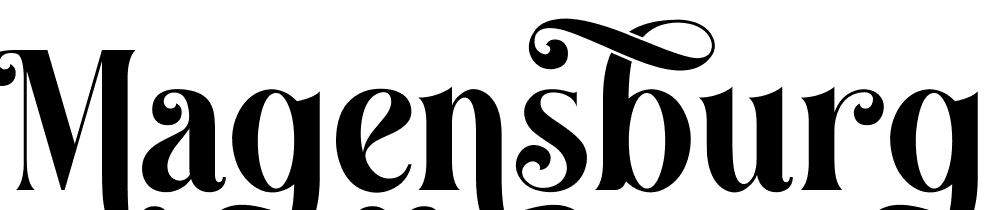 magensburg font family download free