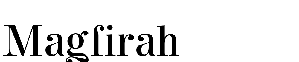 Magfirah font family download free