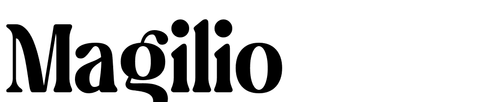 Magilio font family download free