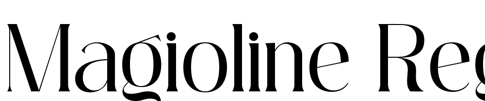 Magioline-Regular font family download free