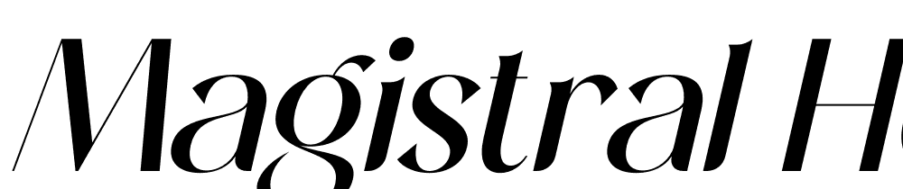 Magistral-Honesty-Italic font family download free